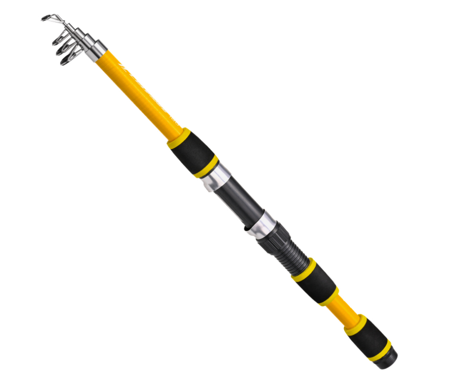 Compact Ultra Short Pocket Fishing Rod Set for Easy Portability - Image 3