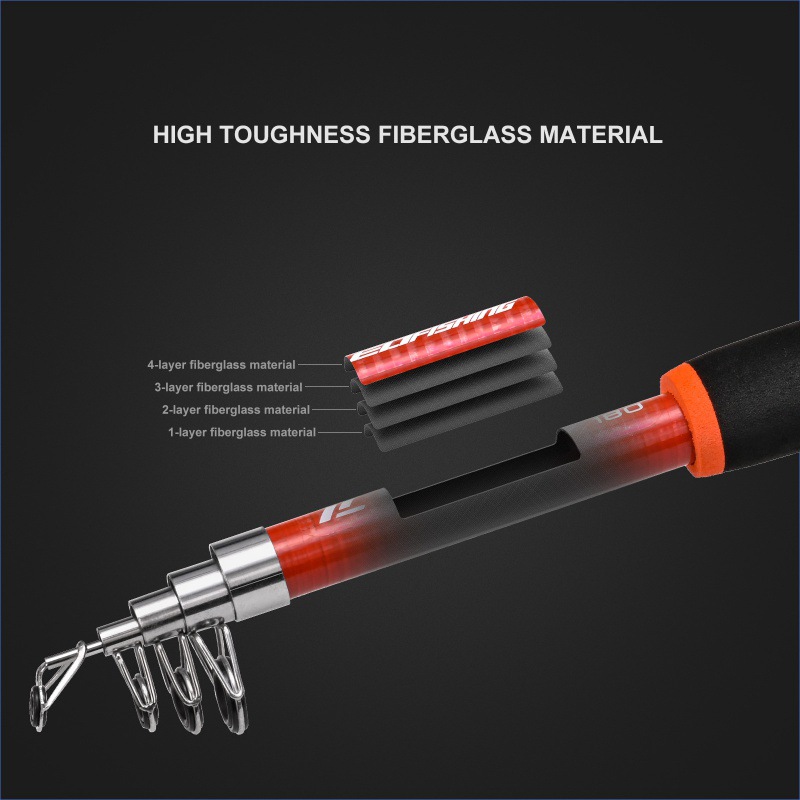 Compact Ultra Short Pocket Fishing Rod Set for Easy Portability - Image 7