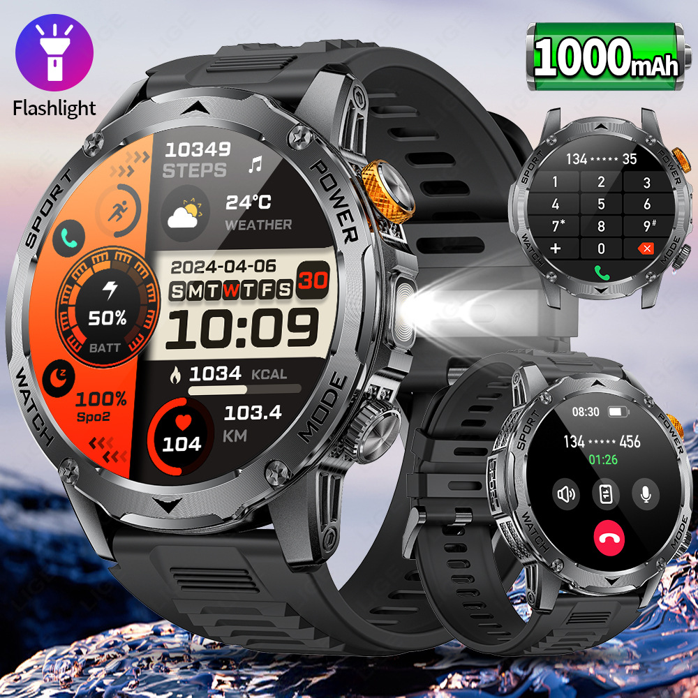 Versatile Waterproof Smart Sports Watch with Multi-Function Features - Image 5