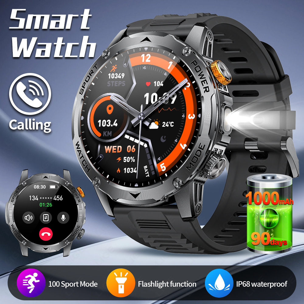 Versatile Waterproof Smart Sports Watch with Multi-Function Features - Image 6