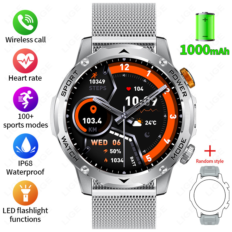 Versatile Waterproof Smart Sports Watch with Multi-Function Features - Image 10