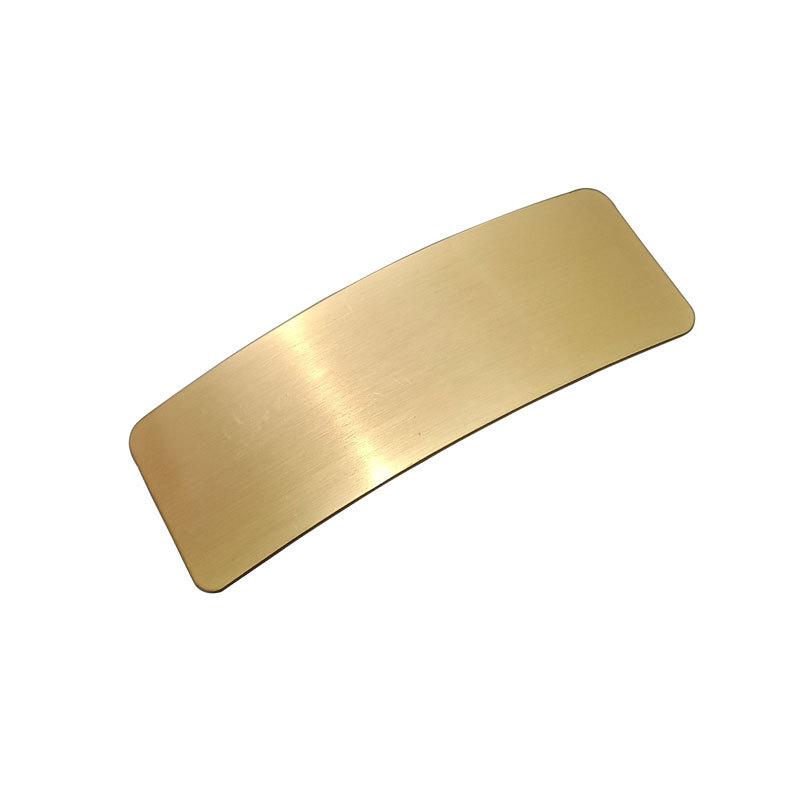 Brushed Metal Barrettes - Simple & Versatile Ponytail Clip for European American Normcore Style Fashion - Image 9