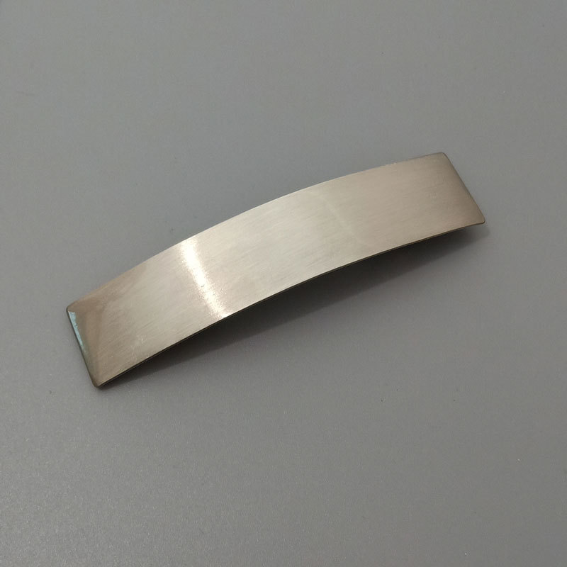 Brushed Metal Barrettes - Simple & Versatile Ponytail Clip for European American Normcore Style Fashion - Image 12