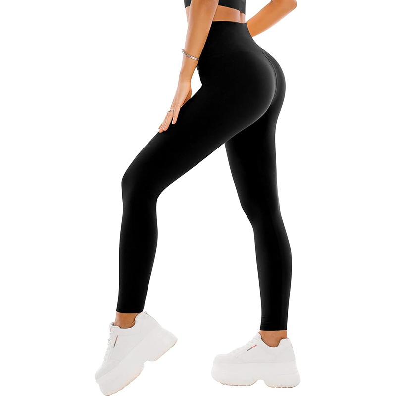Women's High Waist Leggings - Soft Yoga Pants Perfect for Workouts and Exercise