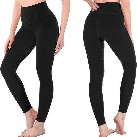 Women's High Waist Leggings - Soft Yoga Pants Perfect for Workouts and Exercise - Image 4