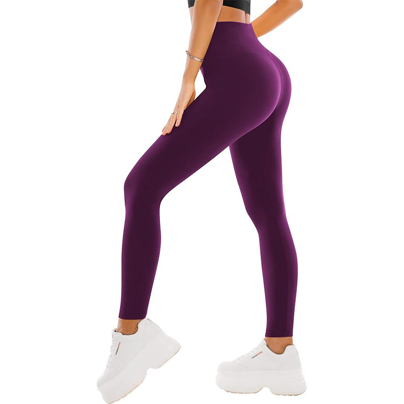 Women's High Waist Leggings - Soft Yoga Pants Perfect for Workouts and Exercise - Image 10