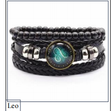 Vintage Braided Leather Cord Bracelet Set for Men, Handcrafted Cowhide Leather Bracelet - Image 7