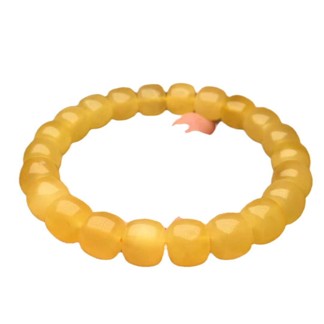 Trendy Natural Beeswax Old Bracelet with Unique Fashion Personality - Image 8