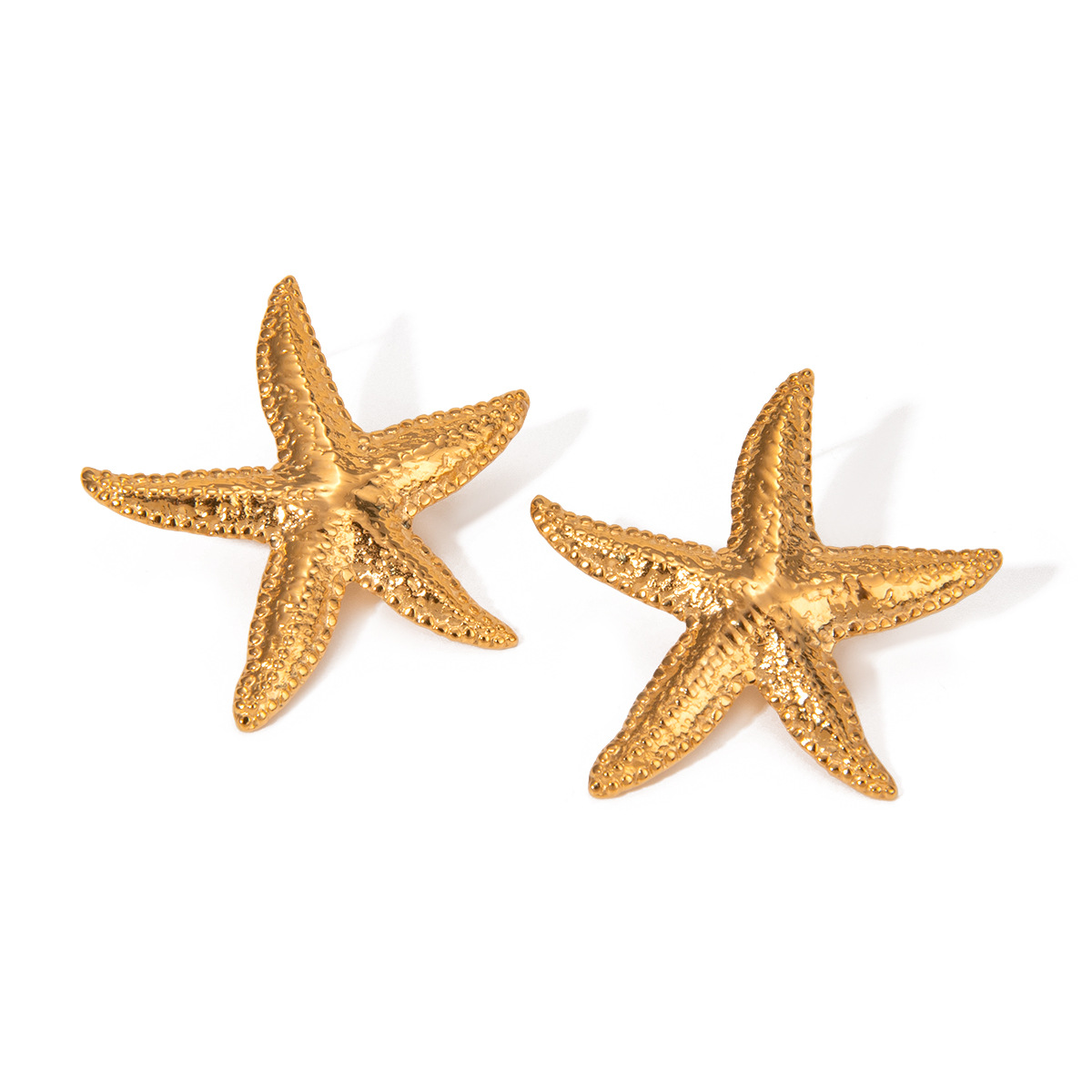 Elegant Serene Gold Starfish Earrings - Perfect Ocean-Inspired Jewelry - Image 5