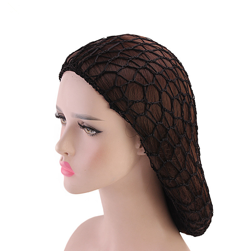Elegant Ladies Hand Crocheted Drooping Hair Net - Long Mesh Night Cap for Hair Care - Image 5