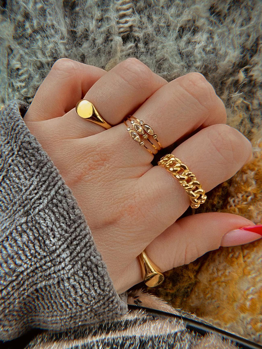 Exquisite Candy Fine Zircon and Freshwater Pearl Ring for Elegant Style - Image 5