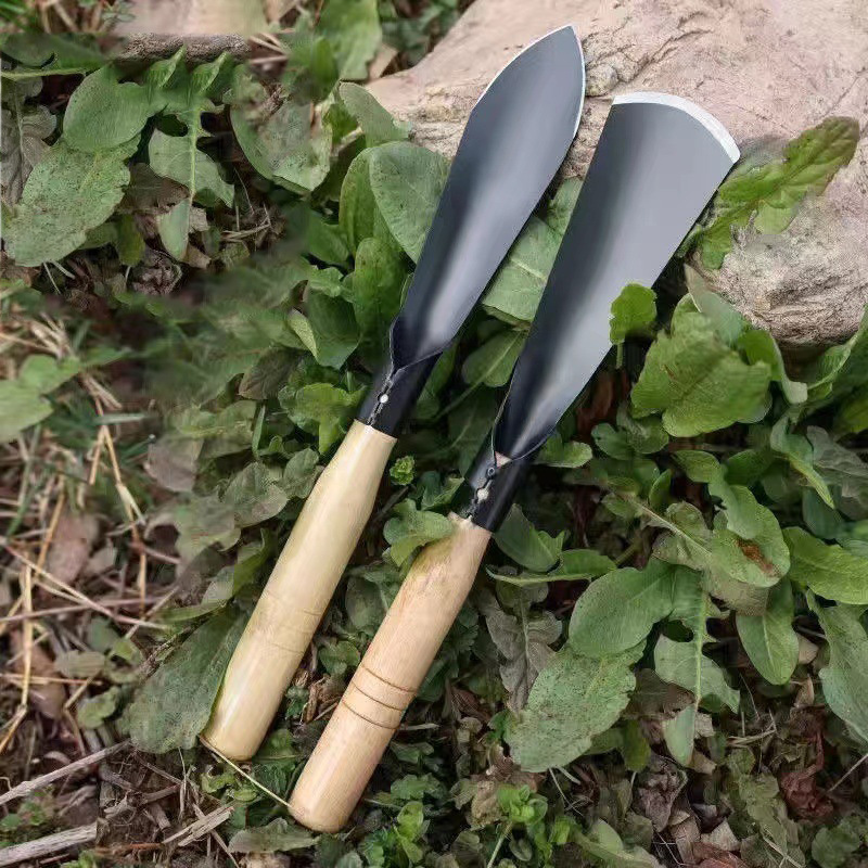 Versatile Gardening Flat Shovel - Pointed Shovel for Flower Planting & Household Use