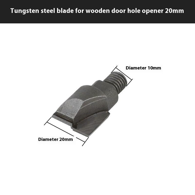 Solid Wood Door Tapper - Essential Woodworking Tool for Indoor Lock Installation and Unlocking Holes - Image 2