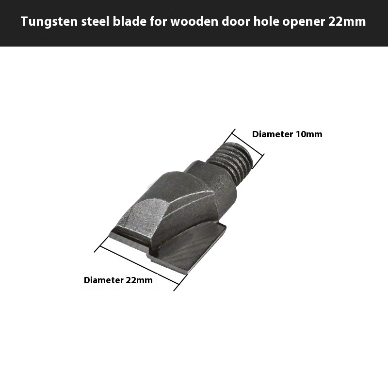 Solid Wood Door Tapper - Essential Woodworking Tool for Indoor Lock Installation and Unlocking Holes - Image 3