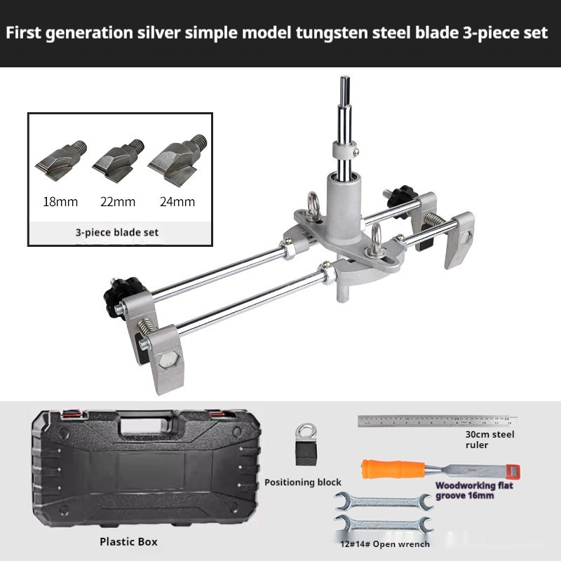 Solid Wood Door Tapper - Essential Woodworking Tool for Indoor Lock Installation and Unlocking Holes - Image 9