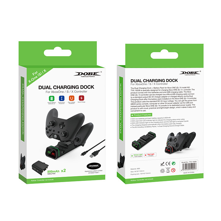 Xbox Series X|S Wireless Controller Dual Charging Kit with Slim One X Dual Battery Charging Solution - Image 5