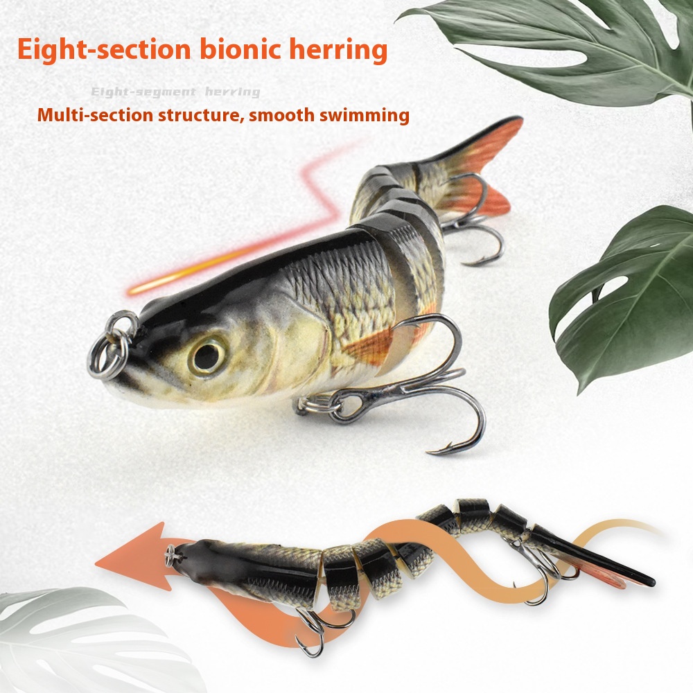 Available Eight Fish Hard Bait - 133mm 203g Bionic Plastic Lure for Fishing - Image 9