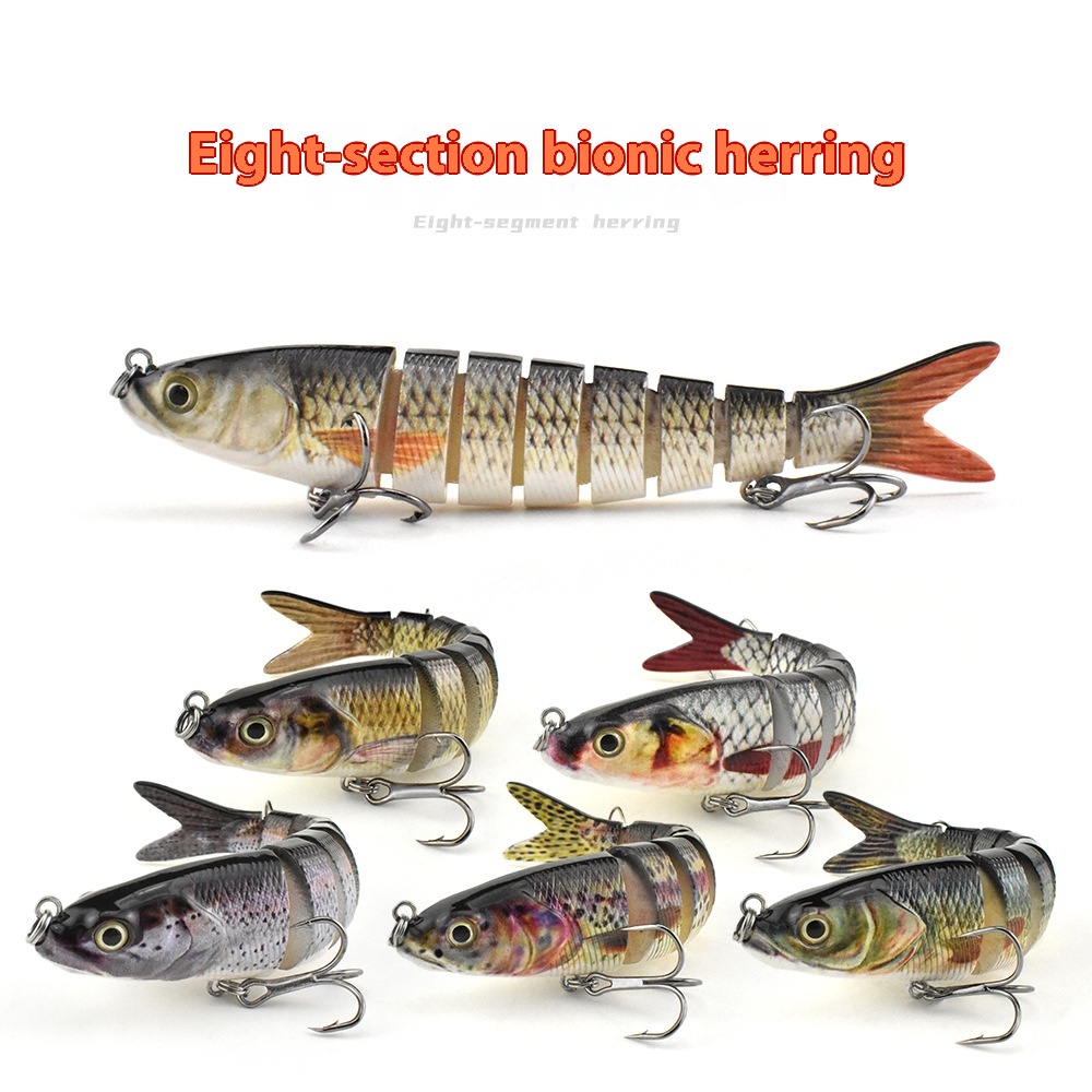 Available Eight Fish Hard Bait - 133mm 203g Bionic Plastic Lure for Fishing - Image 10