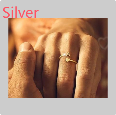 26 English Letters Ring - Elegant Real Gold Plated Simple Ring - Image 21