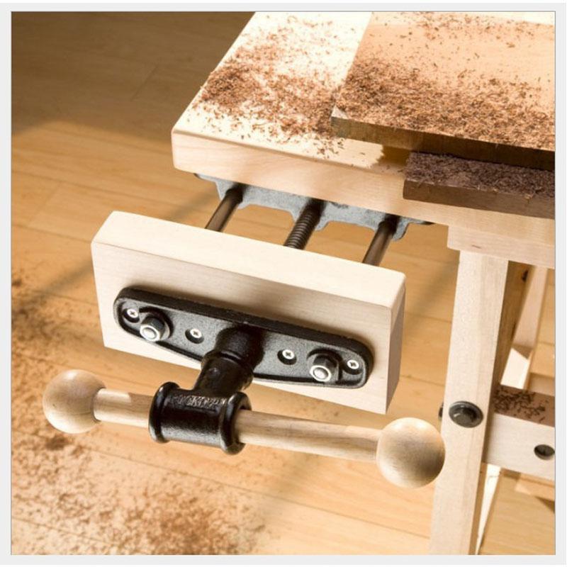 Solid Wood Connecting Rod Guide Rod Table Clamp - Accessories Holding Clamp - Image 5