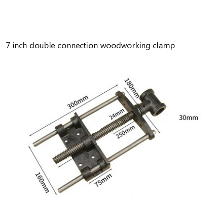 Solid Wood Connecting Rod Guide Rod Table Clamp - Accessories Holding Clamp - Image 8