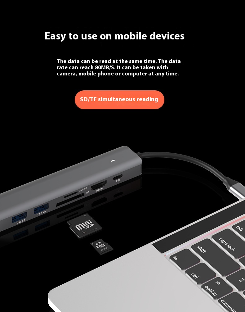 PD Computer Hub Card Reader - Enhance Your Data Transfer Experience - Image 5