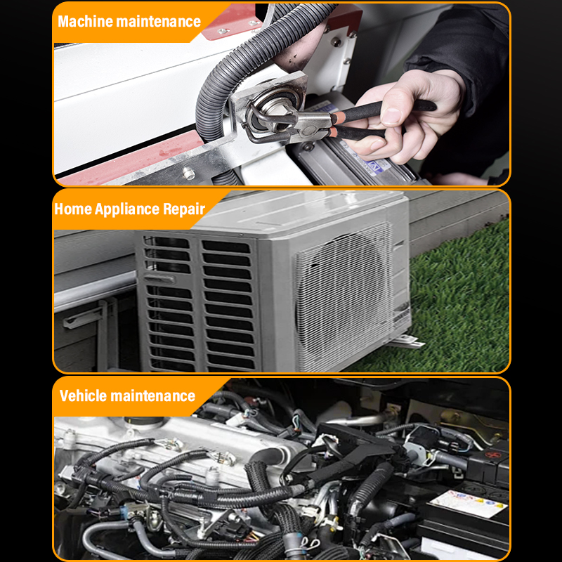 9-inch Snap Pliers 4-Piece Set - Model SKQ-009 for Precision Work - Image 5