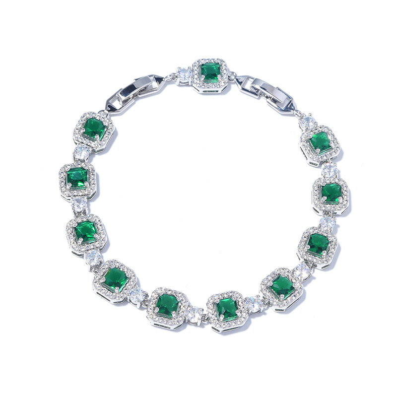 Adjustable Colorful Zircon Bracelet for Women - Stylish & Versatile Jewelry - Image 2