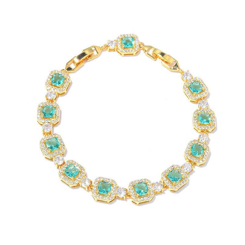 Adjustable Colorful Zircon Bracelet for Women - Stylish & Versatile Jewelry - Image 6