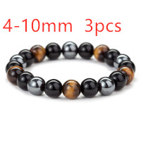 Tiger Eye Stone Bracelet | Authentic Natural Stone Jewelry for Style