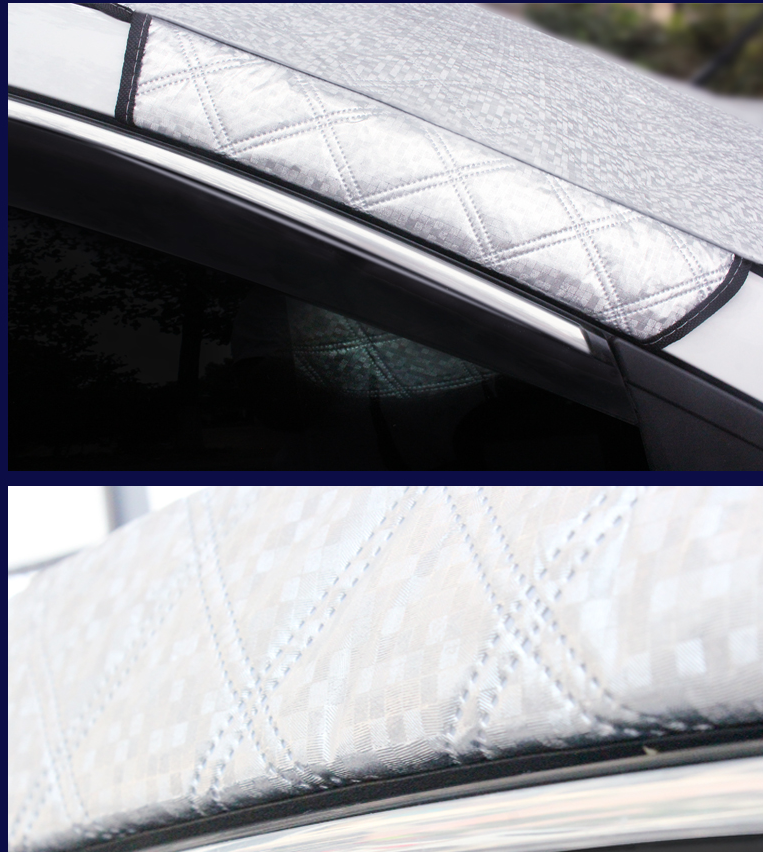 Winter Car Windshield Snow Cover - Antifreeze Frost Guard for Front Gear & Snowboard - Image 5