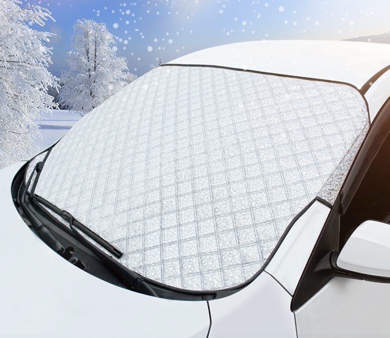 Winter Car Windshield Snow Cover - Antifreeze Frost Guard for Front Gear & Snowboard - Image 8