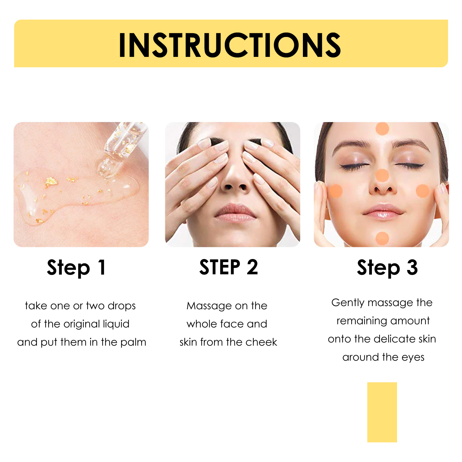 24K Gold Collagen Protein Lifting - Anti-Aging Skin Firming Solution - Image 6