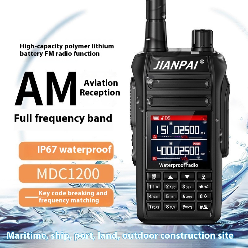 Interphone Waterproof Aviation Full Band Communication System - Image 4