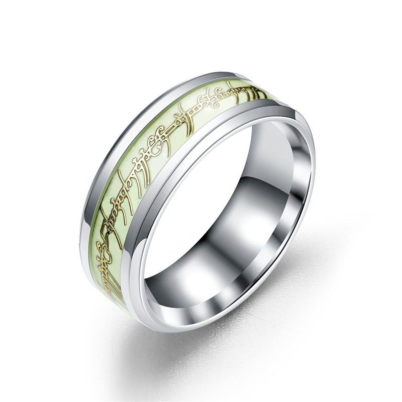 Luminous Stainless Steel Ring - Elegant Shine for Every Occasion - Image 3