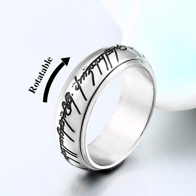 Luminous Stainless Steel Ring - Elegant Shine for Every Occasion - Image 4
