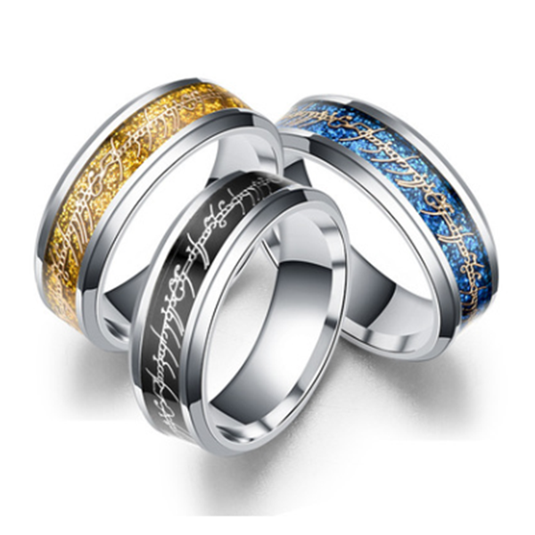 Luminous Stainless Steel Ring - Elegant Shine for Every Occasion - Image 10