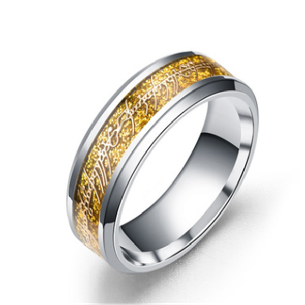Luminous Stainless Steel Ring - Elegant Shine for Every Occasion - Image 11