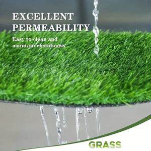 3ft x 16ft Premium Artificial Turf Mat with Drainage Holes - No Weekend Shipping, Not Available on Amazon