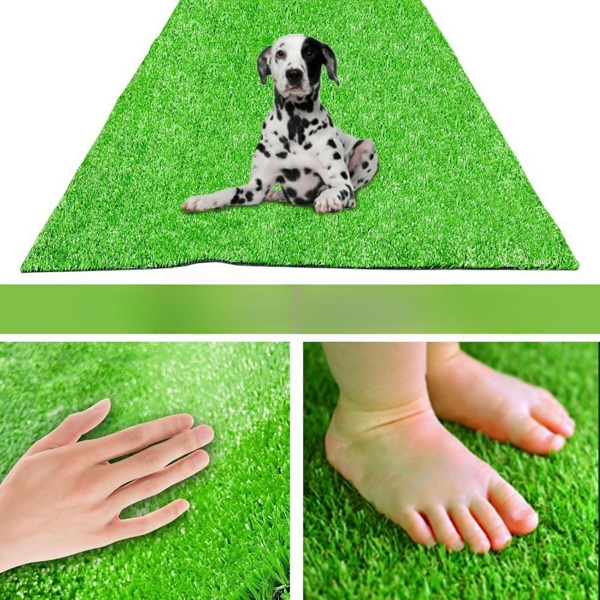 3ft x 16ft Premium Artificial Turf Mat with Drainage Holes - No Weekend Shipping, Not Available on Amazon - Image 3