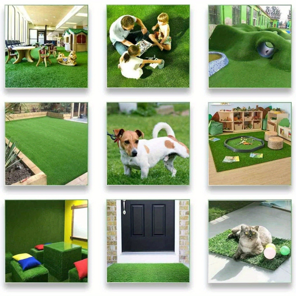 3ft x 16ft Premium Artificial Turf Mat with Drainage Holes - No Weekend Shipping, Not Available on Amazon - Image 6
