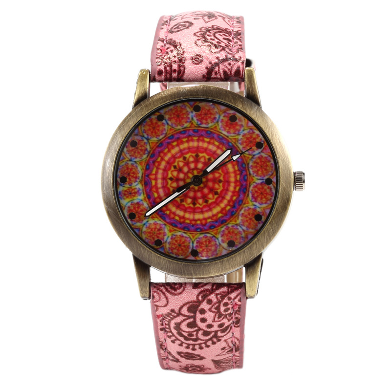 Stylish Kaleidoscope Quartz Watch: A Unique Creative Fashion Accessory