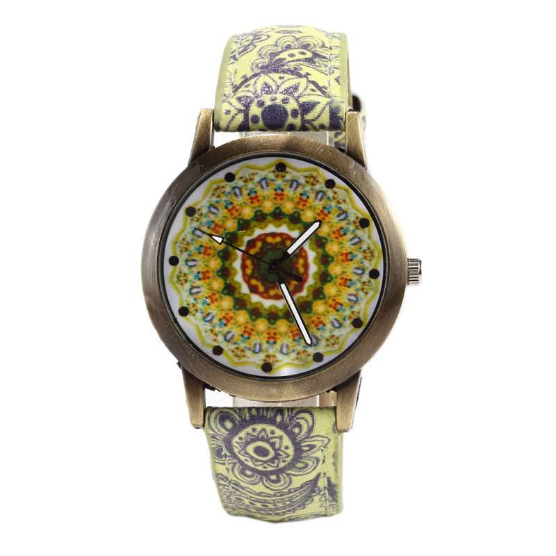 Stylish Kaleidoscope Quartz Watch: A Unique Creative Fashion Accessory - Image 2