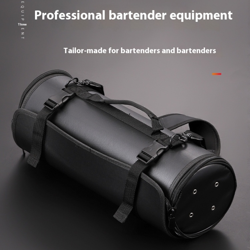 Stainless Steel Cocktail Shaker Storage Bag - Complete Shaker Set