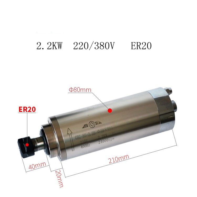 High-Performance Advertising Engraving Machine Spindle Motor for Precision Crafting - Image 3