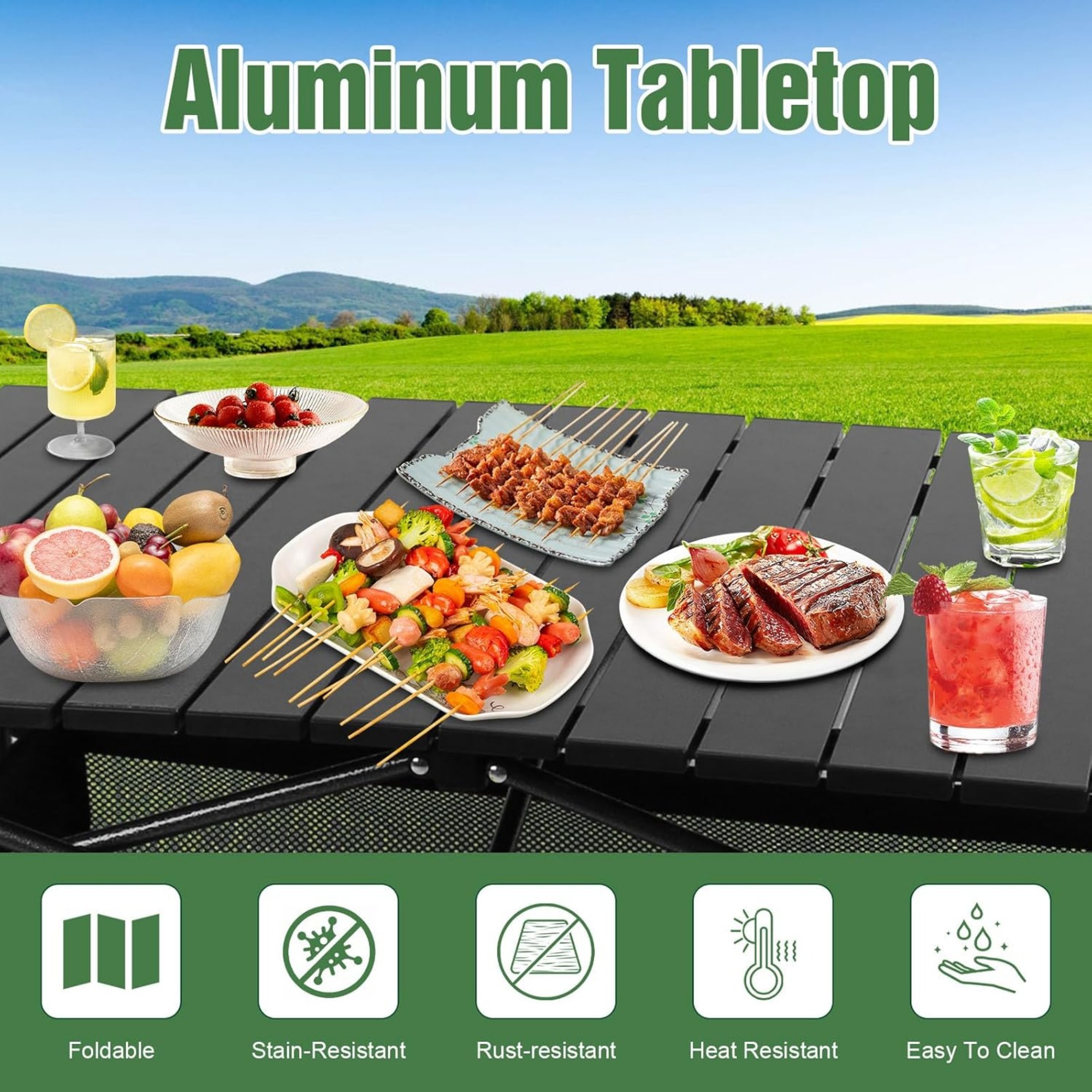 Lightweight Foldable Camping Table - Exclusive Availability, Not Sold on Amazon Weekends - Image 12