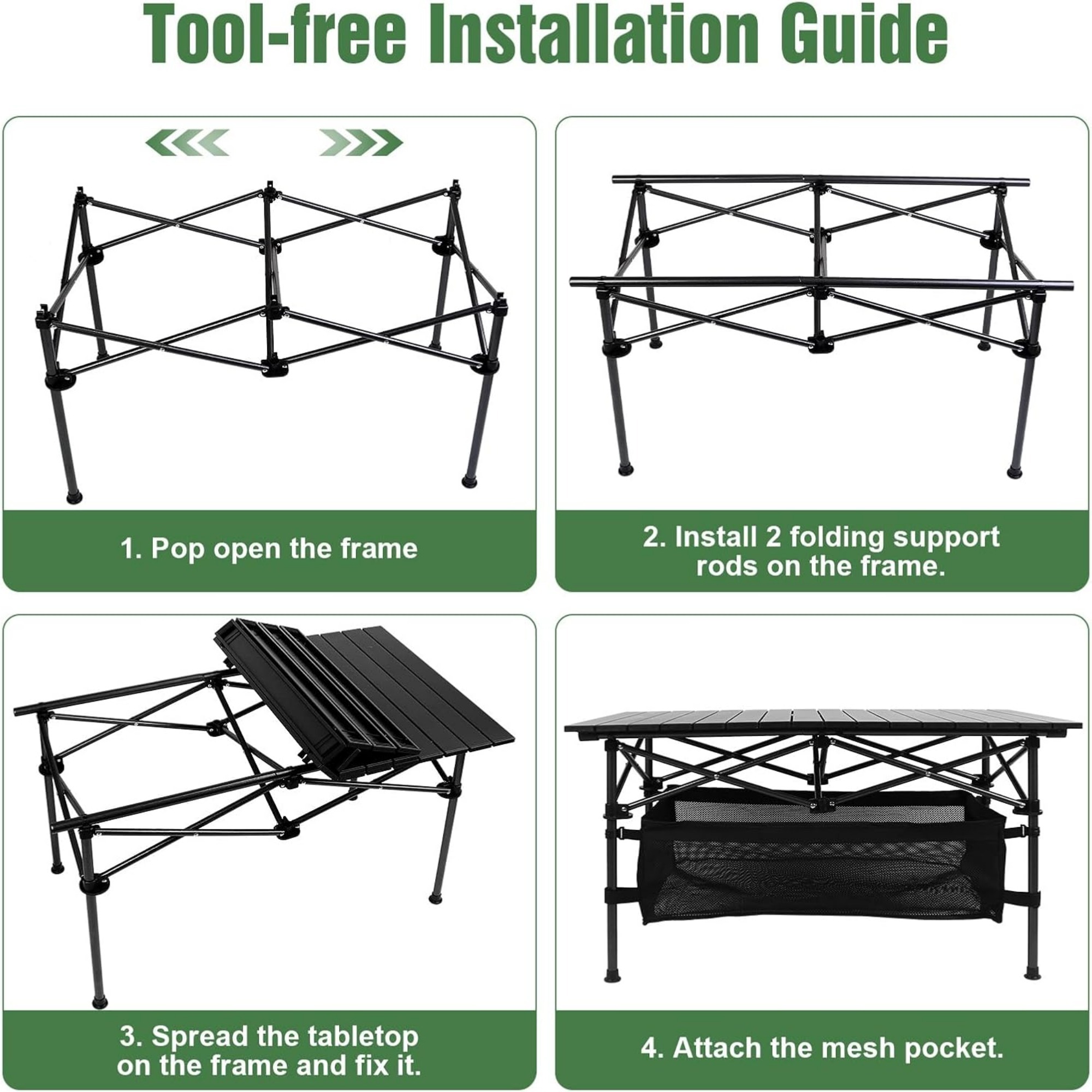 Lightweight Foldable Camping Table - Exclusive Availability, Not Sold on Amazon Weekends - Image 15