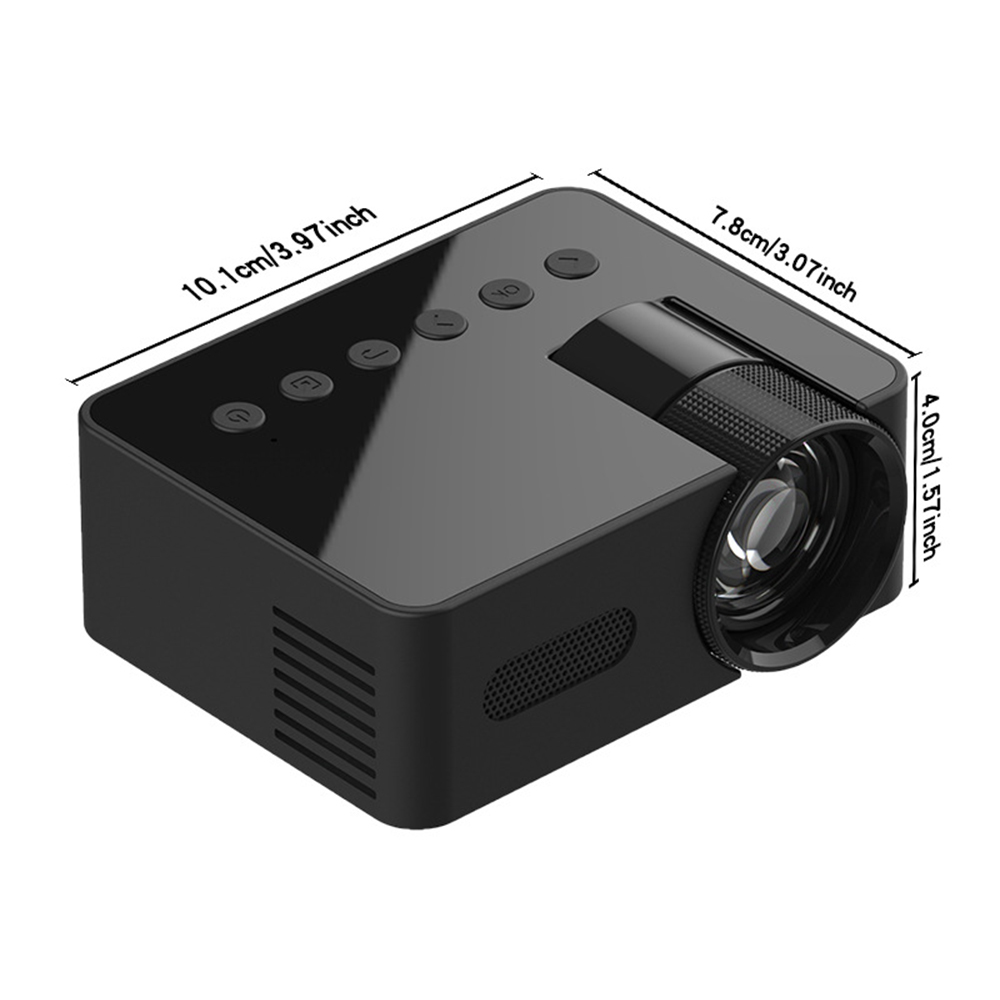 YT100 Portable Mini Projector – HD Wireless Home Projection for Phones