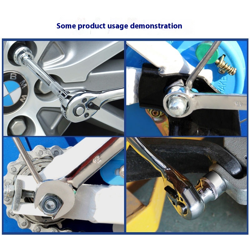 Multifunctional Socket Wrench Set - Complete Auto Repair Hardware Kits - Image 2