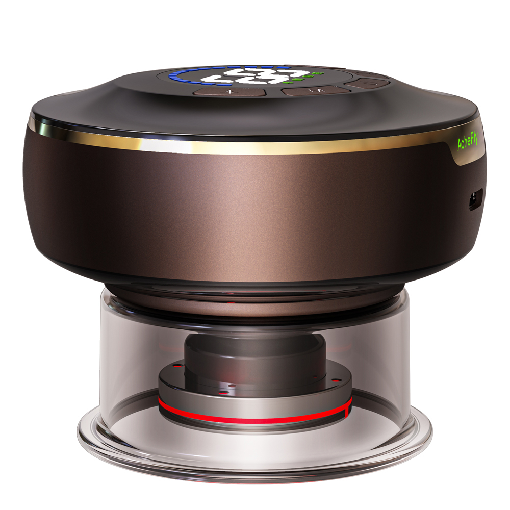 AcheFly Rechargeable Small Electric Gua Sha Scraping Massager - Multifunctional Facial Therapy Equipment for Smart Chipping - Image 13